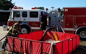 Fire Truck with Fire Department Insurance in Harrisburg, NC 