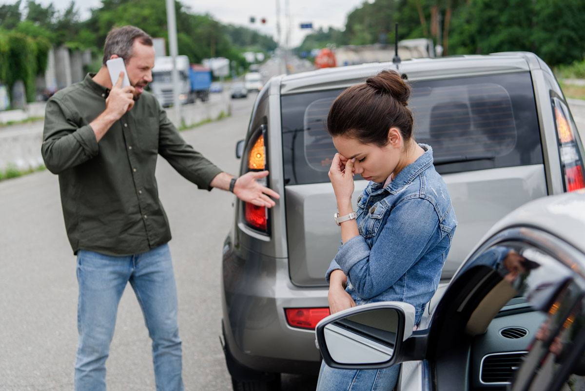 drivers upset after car accident that needs Auto Insurance in Mooresville, NC