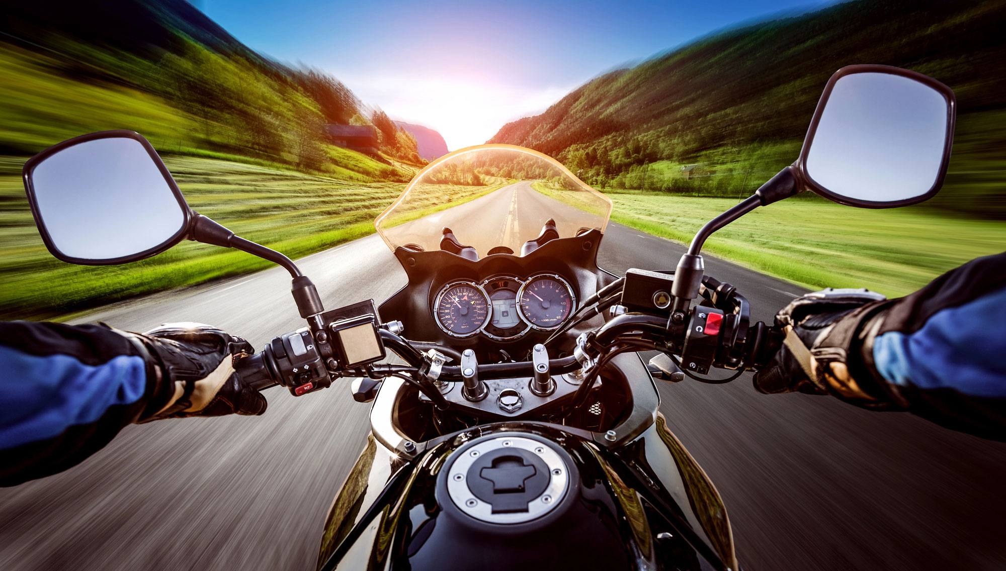 driving on open road with Motorcycle Insurance In Salisbury, Concord, Mooresville, Kannapolis, Huntersville, Davidson, NC, and the Surrounding Areas
