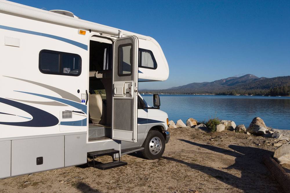 rv parked with door open using RV Insurance and Motorhome Insurance In Salisbury, Concord, Mooresville, Kannapolis, Huntersville, Davidson, NC, and the Surrounding Areas