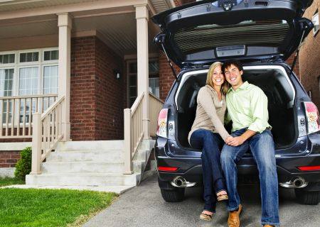Homeowners with an Auto Home Insurance Bundle at their Home in Concord, NC