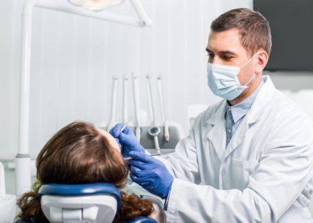 Patient with Dental Malpractice Insurance Being Seen by a Dentist in Mooresville, NC